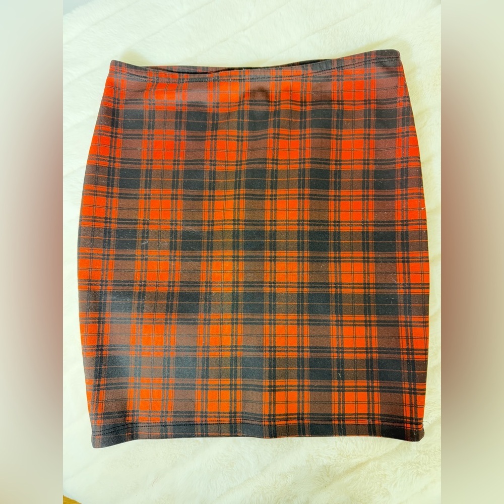 Orange skirt